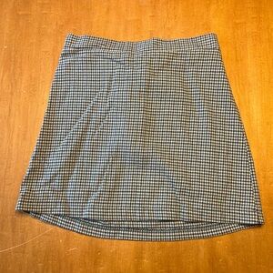 American Eagle Green and Navy Skirt
